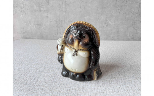 信楽焼 たぬき貯金箱 16cm - 滋賀県甲賀市｜ふるさとチョイス