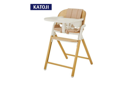 カトージ 木製ハイチェア Easy-sit ホワイトウォッシュ カトージ