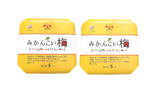 【和歌山県】M278 みかんこい梅 700g×2