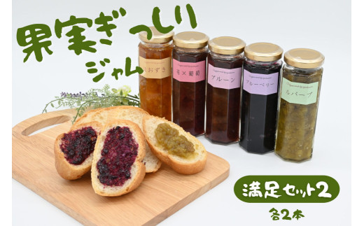 【北海道奈井江町】江口農園 果実ぎっしりジャム満足セット2