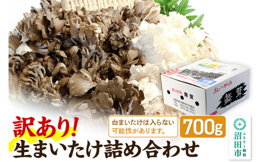 訳あり】おいがみ舞茸園 生まいたけ詰め合わせ - 群馬県沼田市