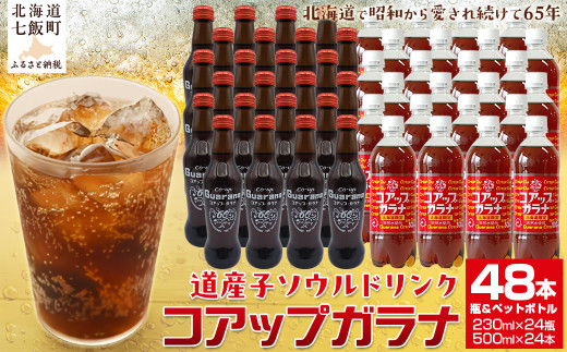 コアップガラナ48本セット 道産子ソウルドリンク！ファンに大人気