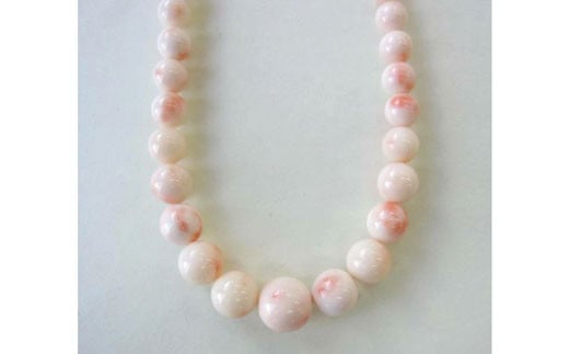 【高知県宿毛市】珊瑚職人館の珊瑚ネックレス70