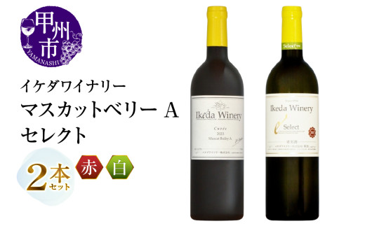 イケダワイナリー 2本セット【マスカットベリーA / セレクト白】（MG