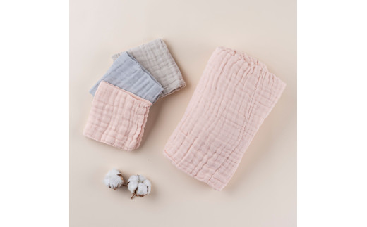 ケラッタ ガーゼタオル セット ( ピンク ) | kerata 赤ちゃん ベビー