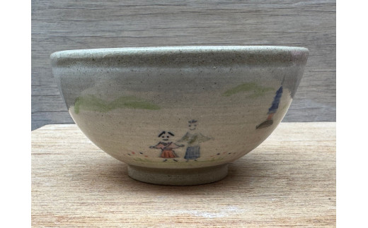 伝統工芸・赤膚焼き 茶碗2個セット 赤膚焼大塩正史陶房 奈良県 奈良市