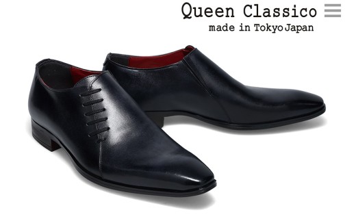 クインクラシコ 革靴 10003 (カラー：ブラック、サイズ：25.5cm