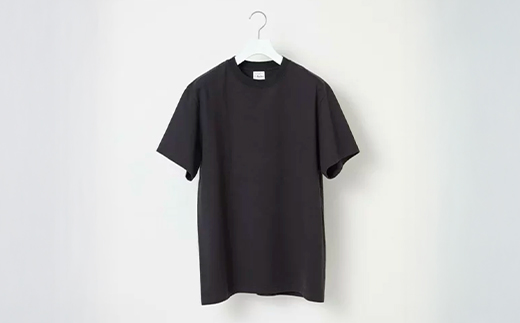 Yonetomi】米富繊維 NEW BASIC T-SHIRT 黒 ブラック 服 洋服 ユニ