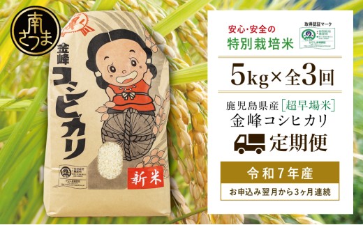 ふるさと納税 お米 定期便 3ヶ月 飛騨こしひかり 10kg コシヒカリ 特別栽培米 3回 産 まんま農場 d547 　 岐阜県高山市 ふるさと納税令和7年産コシヒカリ 白米10kg × 3か月定期便 お米