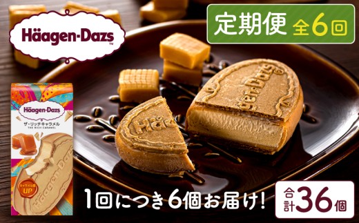 全6回定期便・連続＞ハーゲンダッツ『クリスピーサンド ザ・リッチ