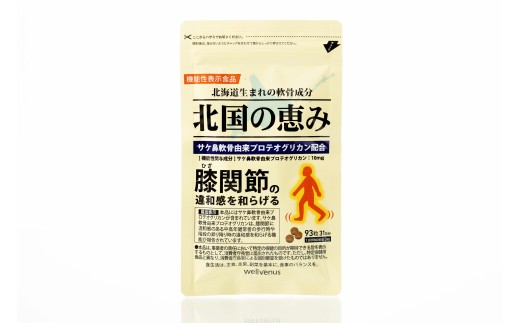 北国の恵み 1袋(93粒) 31日分 【 ふるさと納税 人気 おすすめ