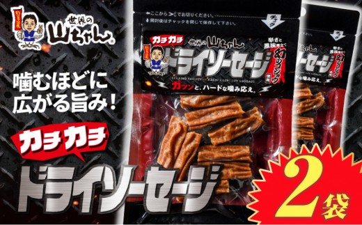 世界の山ちゃん カチカチドライソーセージ（30g×2袋） | 世界の山
