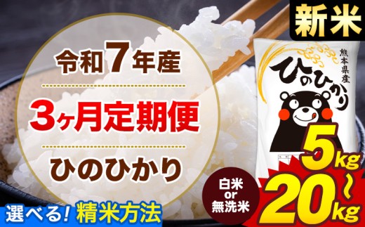 3. 無洗米 熊本県産 菊池米 ひのひかり 5kg×2袋 令和6年産