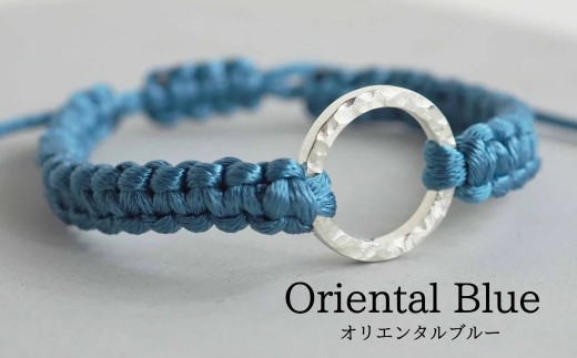 オーシャンブルードルフィン輝く未来へオルゴブレスレット Bracelet -Dawn- Oriental Blue シルバー ブレスレット【オリエンタル