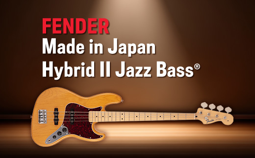 FENDER MADE IN JAPAN HYBRID II JAZZ BASS(R)_ベース フェンダー JAZZ