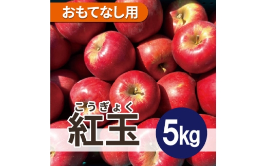【青森県大鰐町】紅玉 約5kg おもてなし用【1667973】
