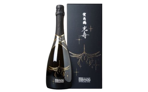 【広島県東広島市】スパークリング日本酒 賀茂鶴光壽 750ml 化粧箱入