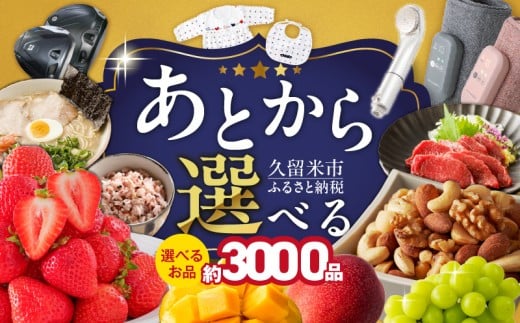 【福岡県久留米市】あとからセレクト【久留米市ふるさとギフト】 400,000円 _ あとからセレクト 久留米市 ふるさとギフト 40万円 ゆっくり選べる ギフトコード ギフト券 あまおう ラーメン フ
