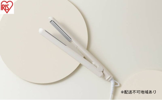 ストレートアイロン HIR-MS102-W オフホワイト ヘアアイロン