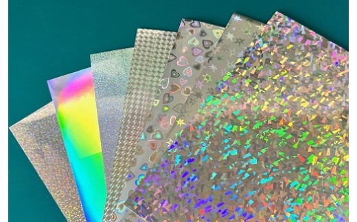 ホログラムタックフィルム A4サイズ 5枚入り - 奈良県三郷町｜ふるさと