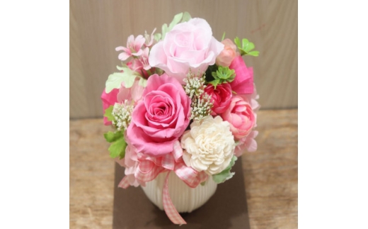 花のんオリジナル プリザーブドフラワー(ピンク系)【1372177】 - 埼玉