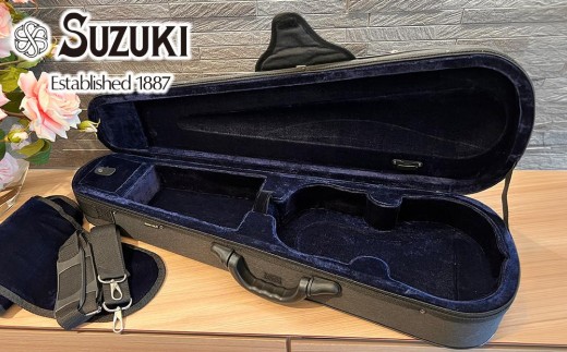 Suzuki バイオリン ケース付き SUZUKIオリジナル バイオリンケース 三角型【全7サイズより選択