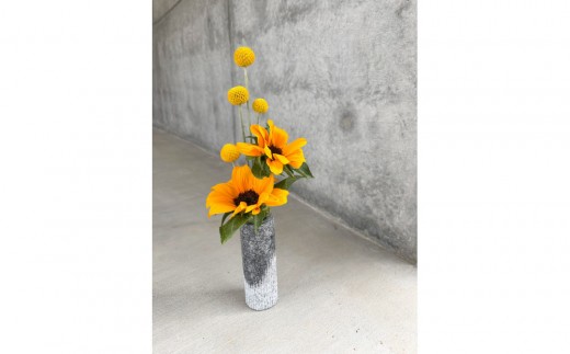 庵治石 花瓶 COLUMN wave - 香川県高松市｜ふるさとチョイス