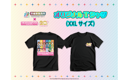 アイドルマスター 』シリーズ オリジナル コラボTシャツ 2025 XXL