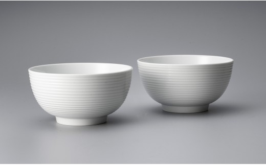 ふるさと納税】中仙窯 有田焼 白磁丼 2個セット 中尾恭純作 作家 作家