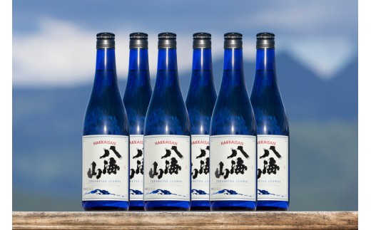 ドジャース公式日本酒 「特別純米酒 八海山」 ブルーボトル 720ml×6本
