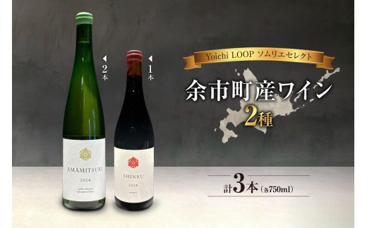 Yoichi LOOP ソムリエセレクト 余市町産ワイン AMAMITSUKI 2024
