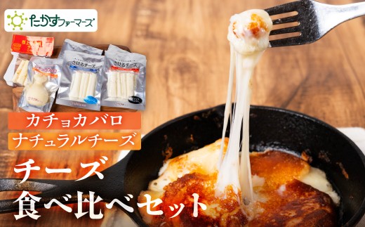 ひるがの高原 チーズセット 食べ比べ ナチュラルチーズ カチョカバロ