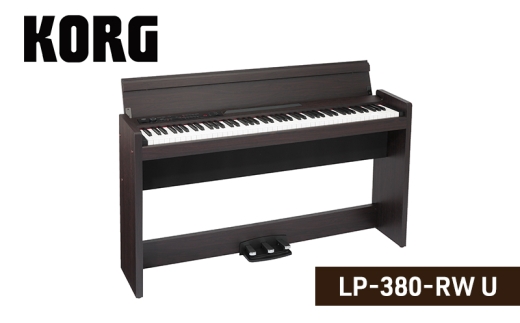 №5334-0728]KORG LP-380-RW U ピアノ 電子ピアノ デジタルピアノ 電子