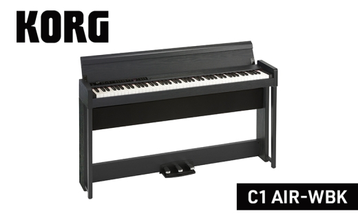 №5334-0723]KORG C1 AIR-WBK ピアノ 電子ピアノ デジタルピアノ 電子 