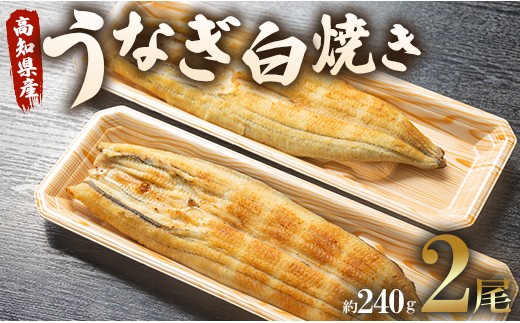 うなぎ白焼 国産 鰻 2尾✕120g セット うなぎ屋きた本 (無頭) - 白焼き