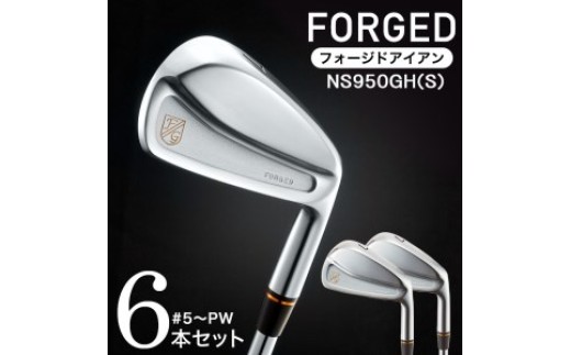 HIA-02-04アイアン #5～Pw （NSPRO950(S)）480BE04N.／軟鉄鍛造