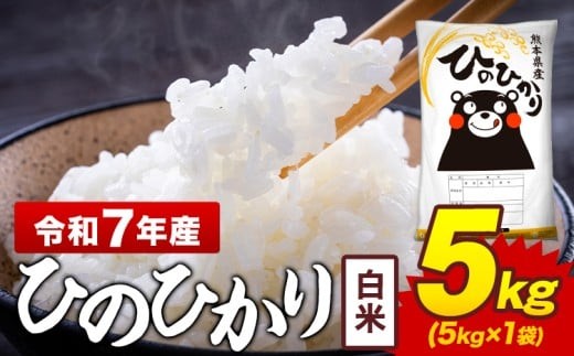 令和7年産 白米 米 ひのひかり 5kg《7-14日以内に出荷予定(土日祝除く 