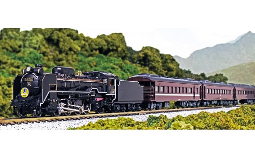 K003-25 鉄道模型【Nゲージ】D51 200+35系4000番台＜SL「やまぐち」号