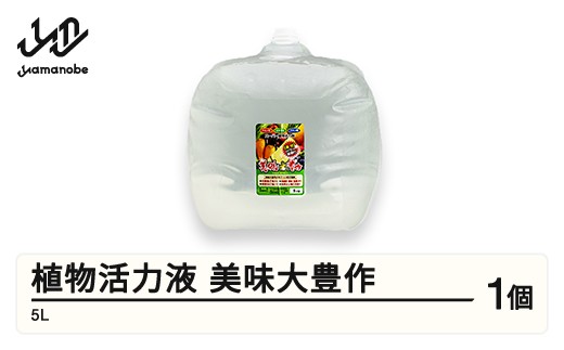 植物活力液 美味大豊作 GT-S 5L 肥料 園芸 野菜 花 作物 F21A-423