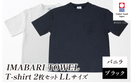 今治タオルブランド認定）IMABARI TOWEL T-shirt 2枚セット LLサイズ