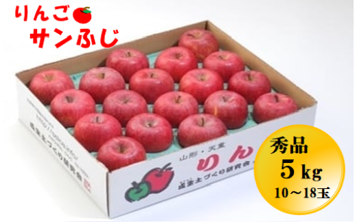 08-05-016 りんご(サンふじ)5kg - 山形県天童市｜ふるさとチョイス
