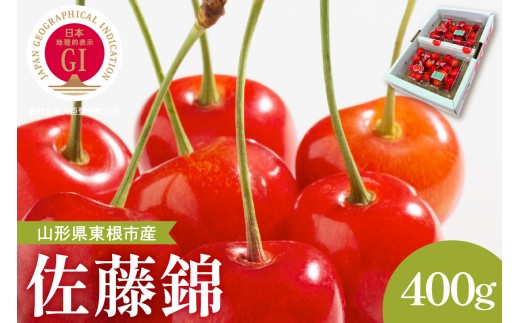 2026年産】GI東根さくらんぼ「佐藤錦」秀品 400gバラ詰め (200g×2