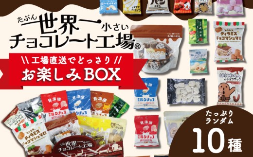 工場直送！ 人気チョコ菓子 セット ランダム10種 チョコレート ナッツ