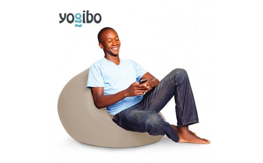 yoibo グレー ビーズクッション yoibo サポート ライトグレー Amazon