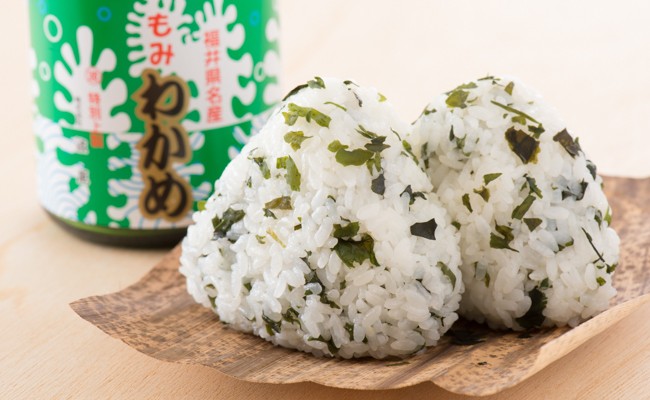 もみわかめのおにぎり
