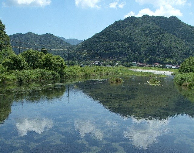 高津川の風景