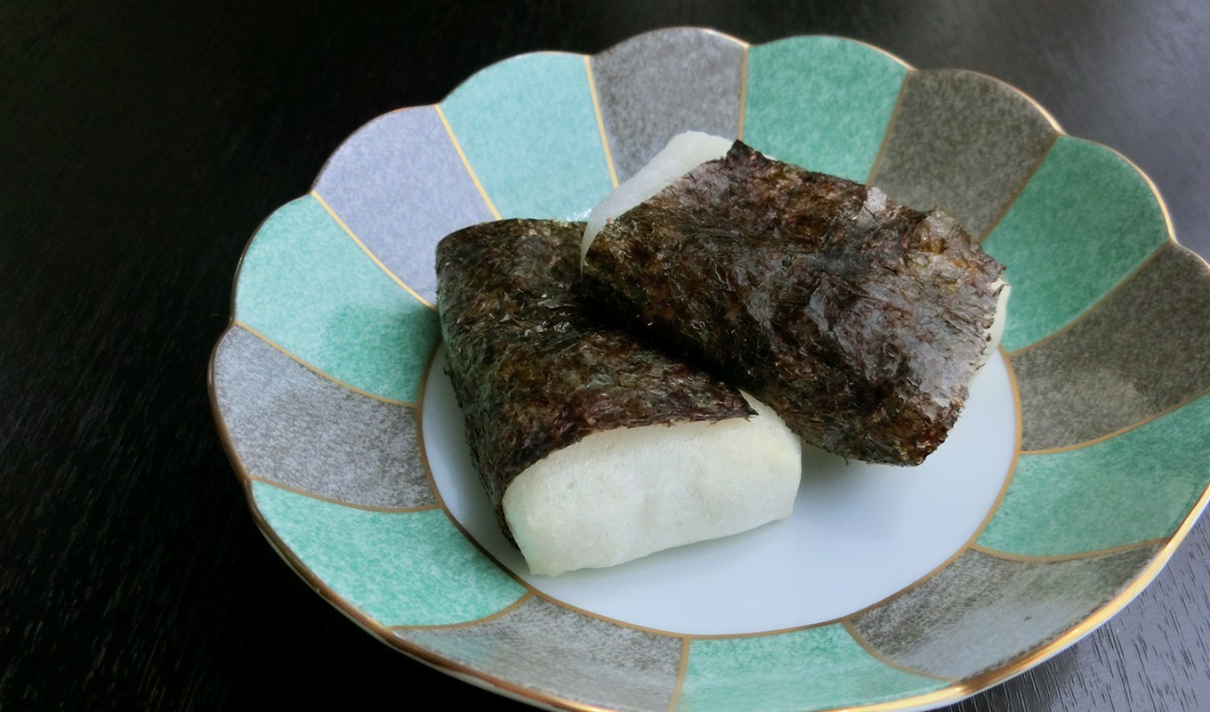 素材の味がシンプルに伝わるお餅。食べてすぐその美味しさがわかります。