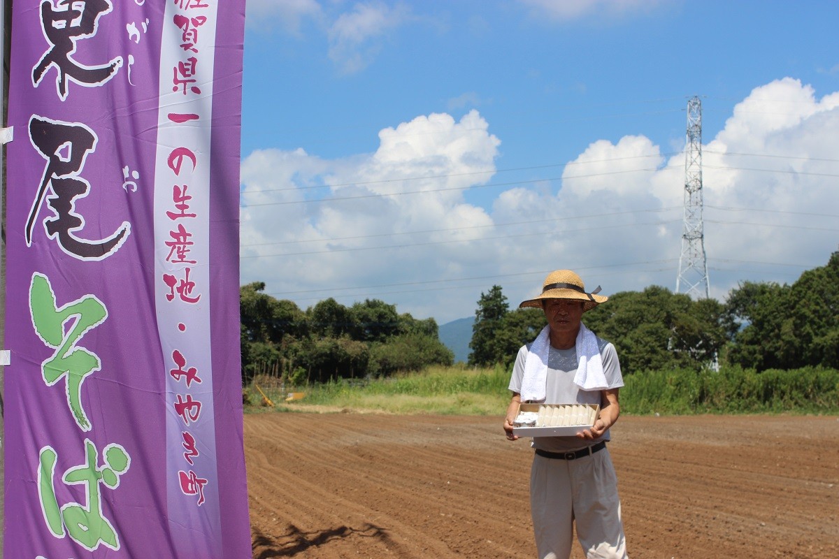 実は、みやき町東尾蕎麦は「佐賀県1番の蕎麦生産地」なんです!