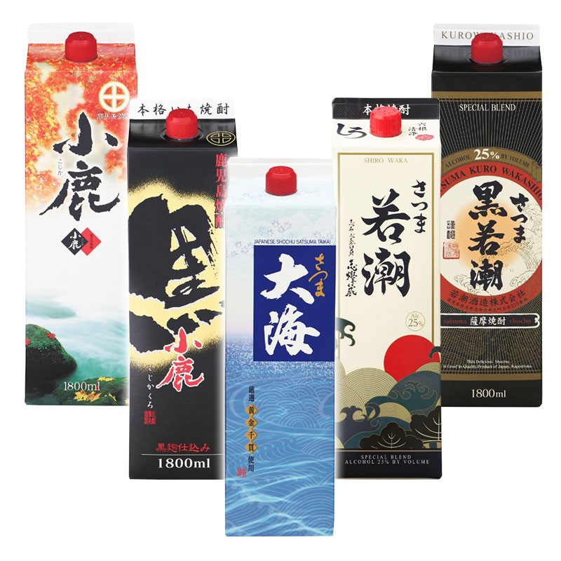 C3-2521/大隅半島産 焼酎 1800エコパック 5本セット