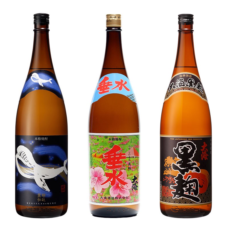 B2-2506/大海酒造 1800ml 3本 Bセット